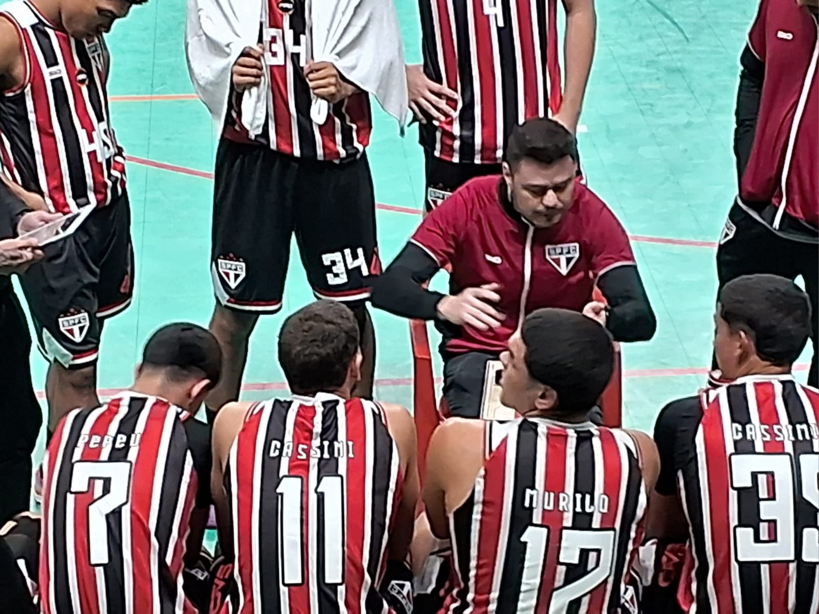 Marcus Sestrem, Pepeu Ferreira-7, Lucas Cassini-11, Murilo Carvalho-12, João Cassimiro-35 - Acervo Pessoal