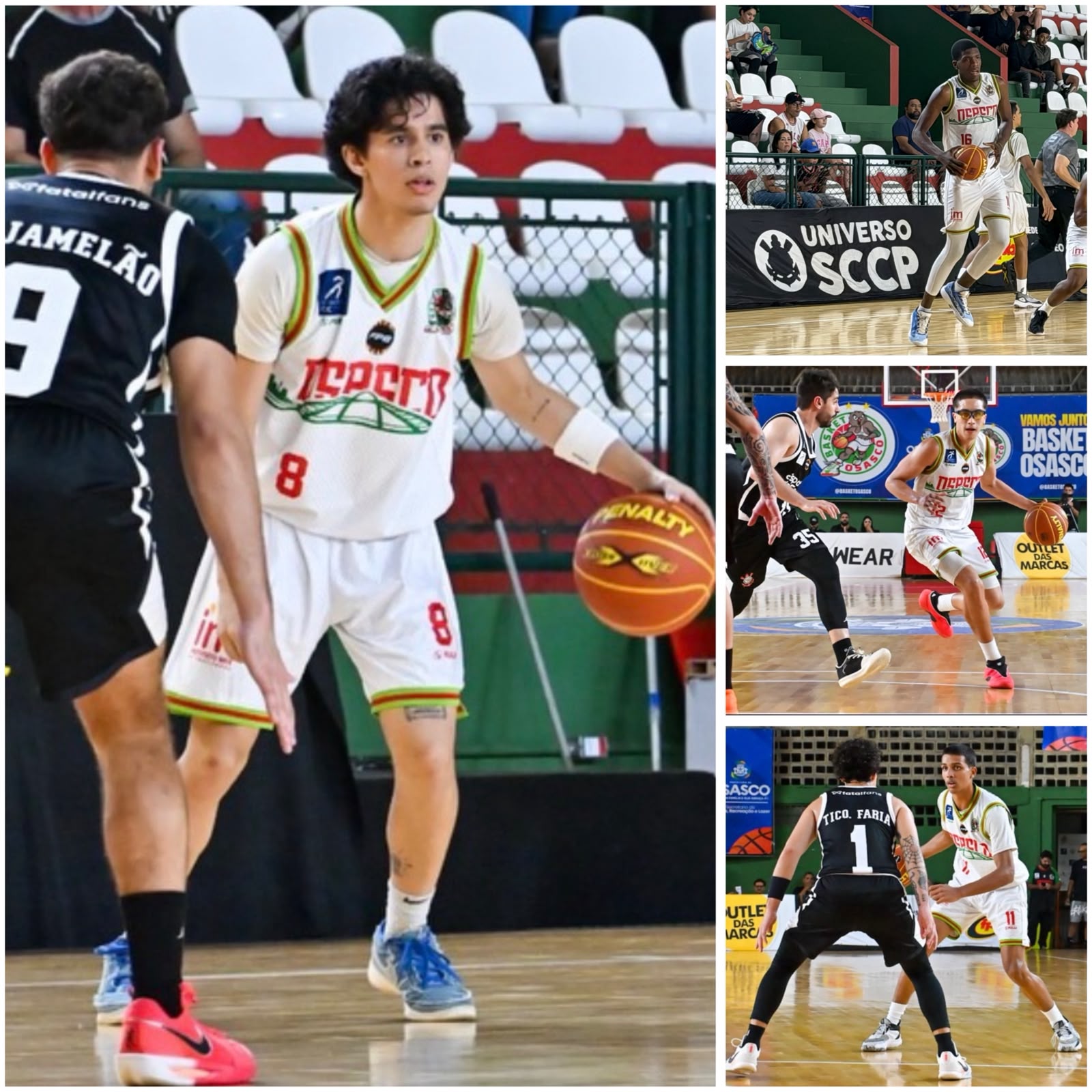 Pepeu, Felipe, Brasil e Kaue (Basket Osasco) - Foto: @brulivieri - Divulgação: Zuleika Ferreira